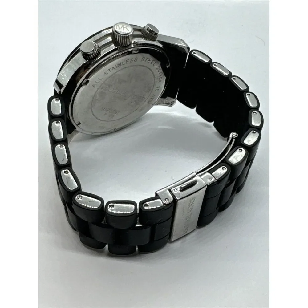 Michael Kors Runway MK8107 Men Analog Black Chronograph Dial Quartz Watch JNA836